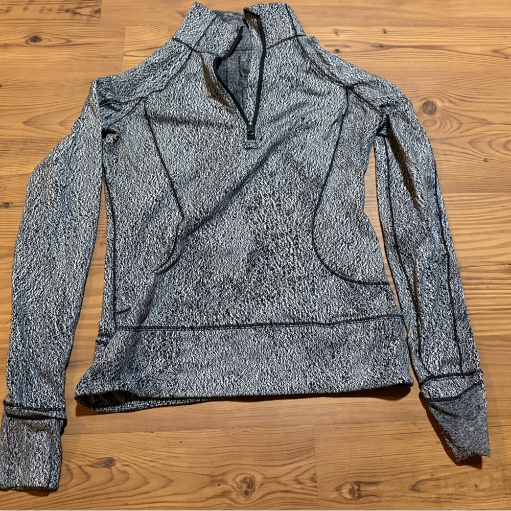 Gray Zip-Up Athletic Jacket